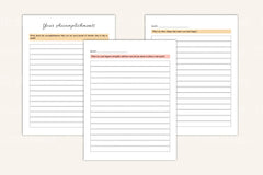 Reflective Self-Discovery Workbook - CraftNest - Digital Crafting and Art