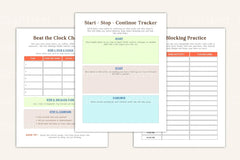 ADHD Time Management Worksheets for Improved Focus - CraftNest - Digital Crafting and Art