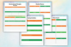Grieving and Healing Workbook - CraftNest - Digital Crafting and Art