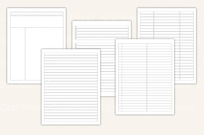 Notebook 100 - CraftNest - Digital Crafting and Art