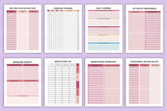 ADHD Brain Dump Planner for Enhanced Focus - CraftNest - Digital Crafting and Art