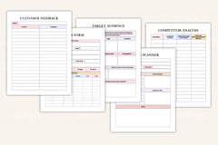 Craft Business Planner Guide - CraftNest - Digital Crafting and Art