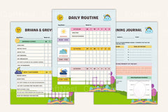 My Daily Routine for Kids - CraftNest - Digital Crafting and Art