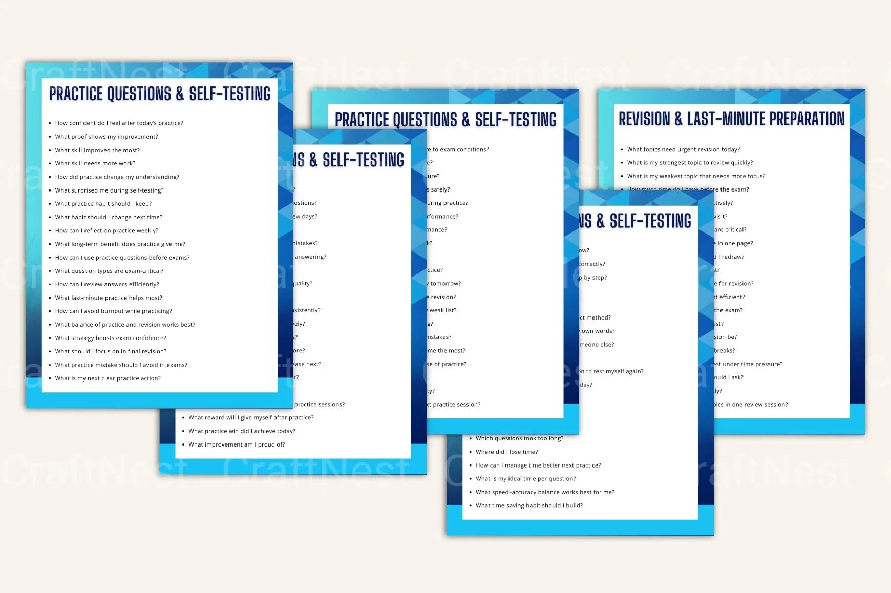 Exam Preparation Guide: Essential Tips and Strategies - CraftNest - Digital Crafting and Art