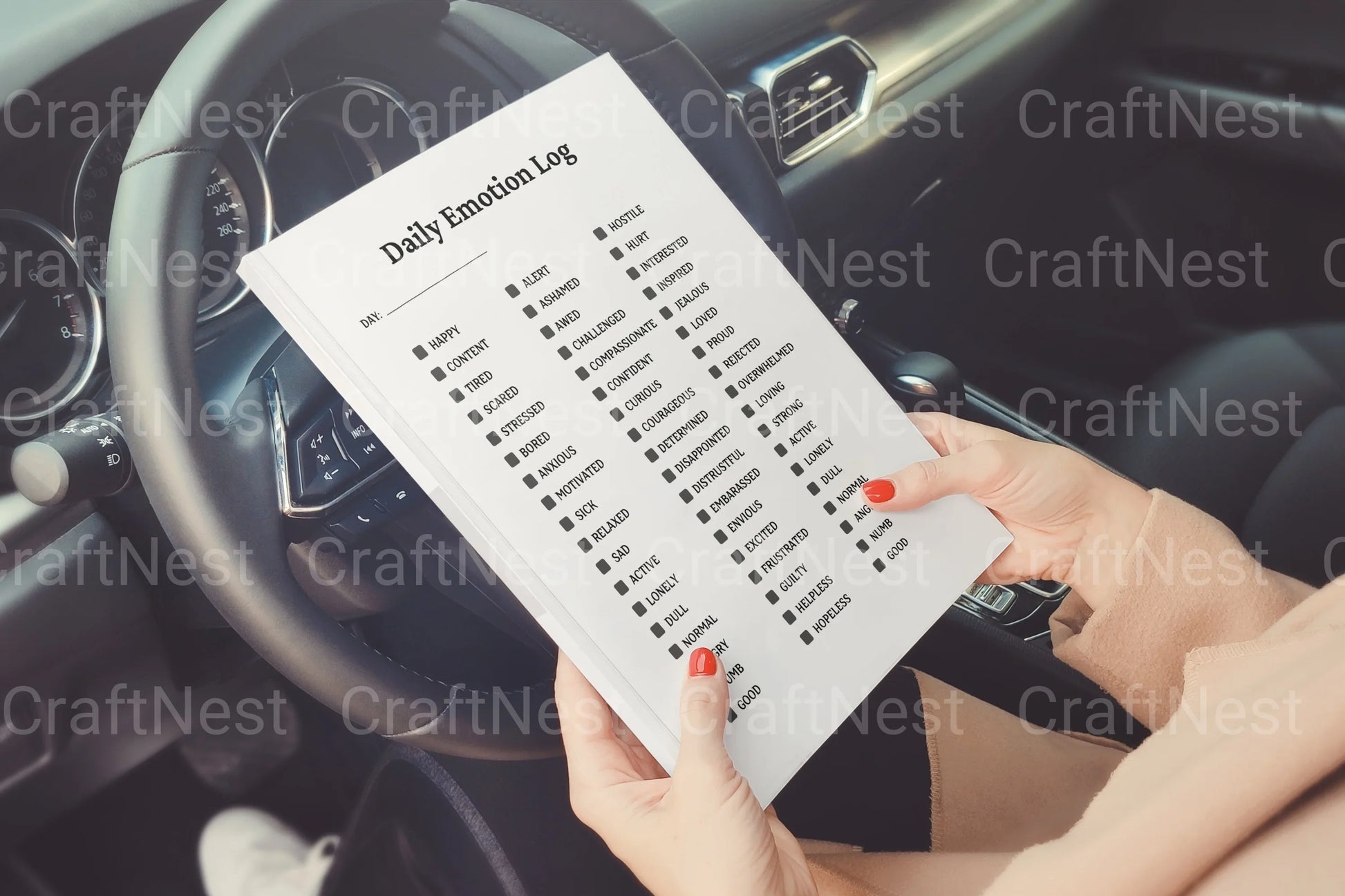 Anxiety and Depression Workbook - CraftNest - Digital Crafting and Art