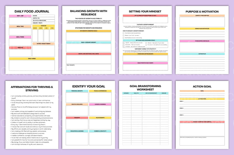 Thrive Strive Planner for Success - CraftNest - Digital Crafting and Art