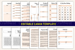 Burnout Recovery Workbook Guide - CraftNest - Digital Crafting and Art