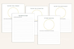 Baby Milestone Tracker - CraftNest - Digital Crafting and Art