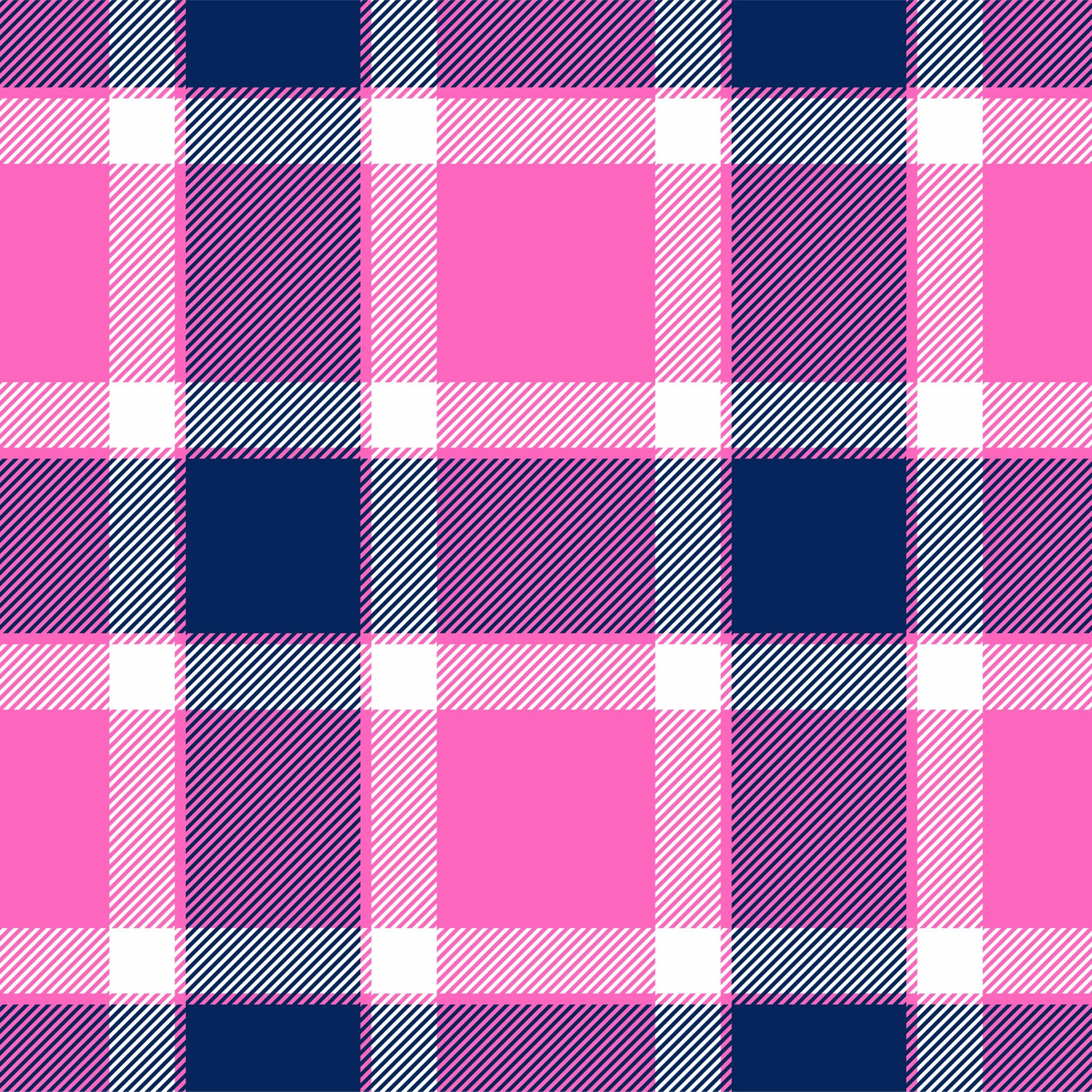 Pink Tartan Seamless Digital Paper - CraftNest - Digital Crafting and Art