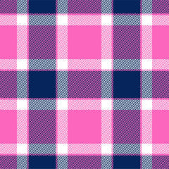 Pink Tartan Seamless Digital Paper - CraftNest - Digital Crafting and Art