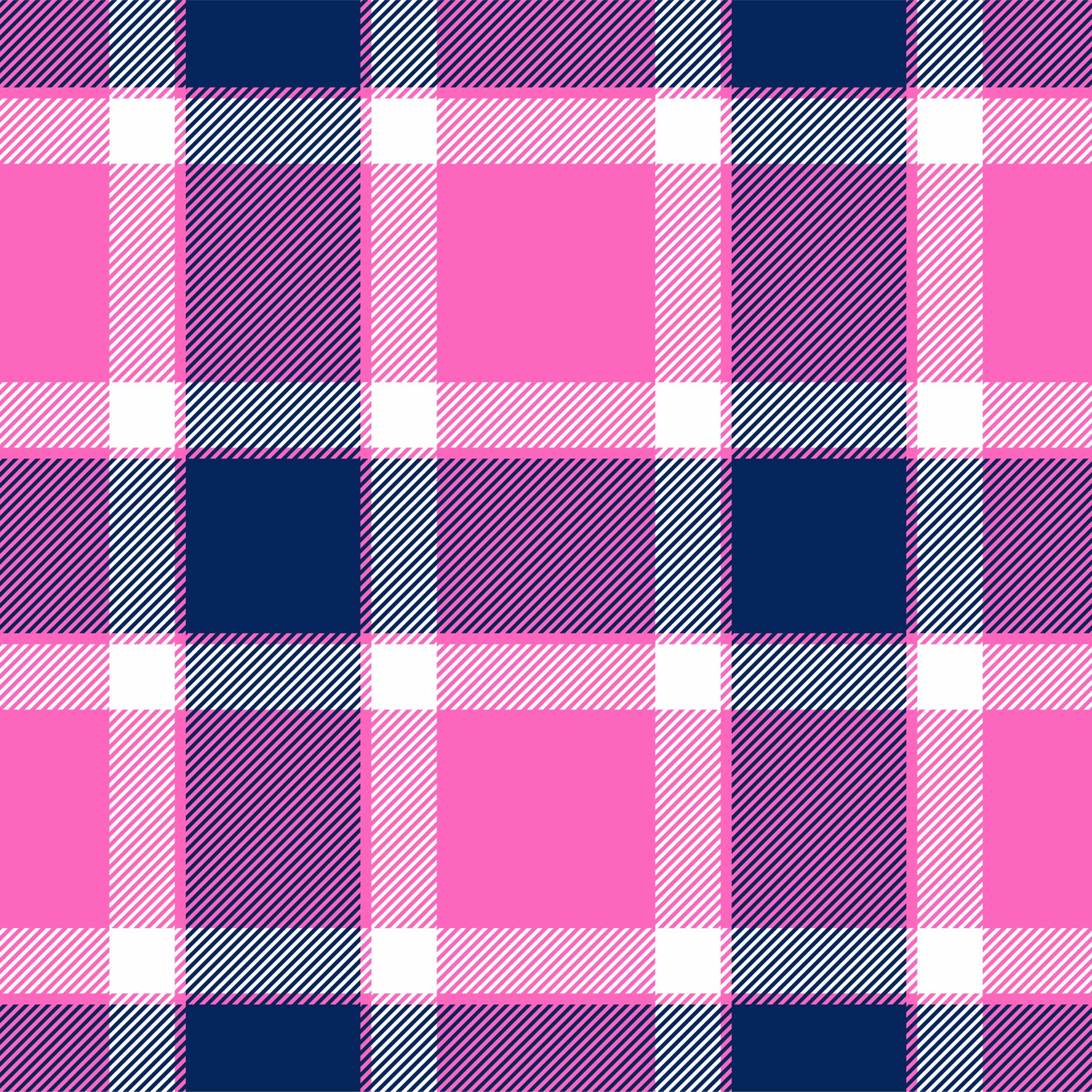 Pink Tartan Seamless Digital Paper - CraftNest - Digital Crafting and Art