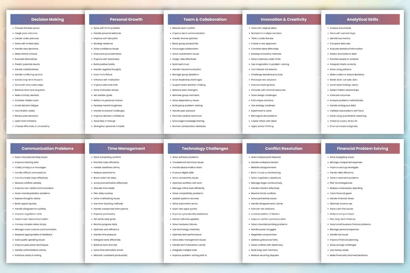 Creative Problem Solving Prompts - CraftNest - Digital Crafting and Art