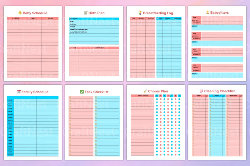 Ultimate Mom Planner - CraftNest - Digital Crafting and Art