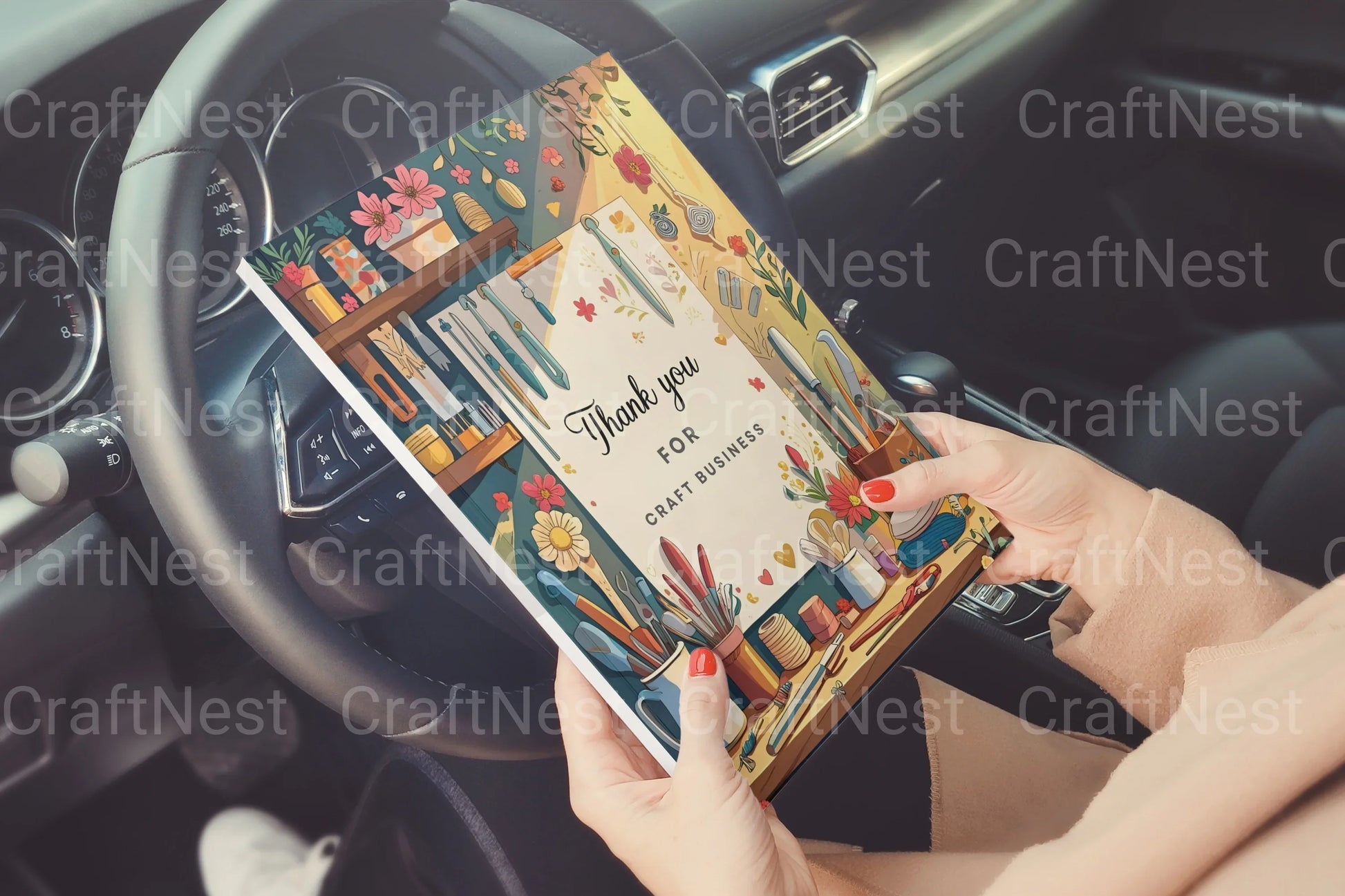 Craft Business Planner: Start Your Creative Journey - CraftNest - Digital Crafting and Art