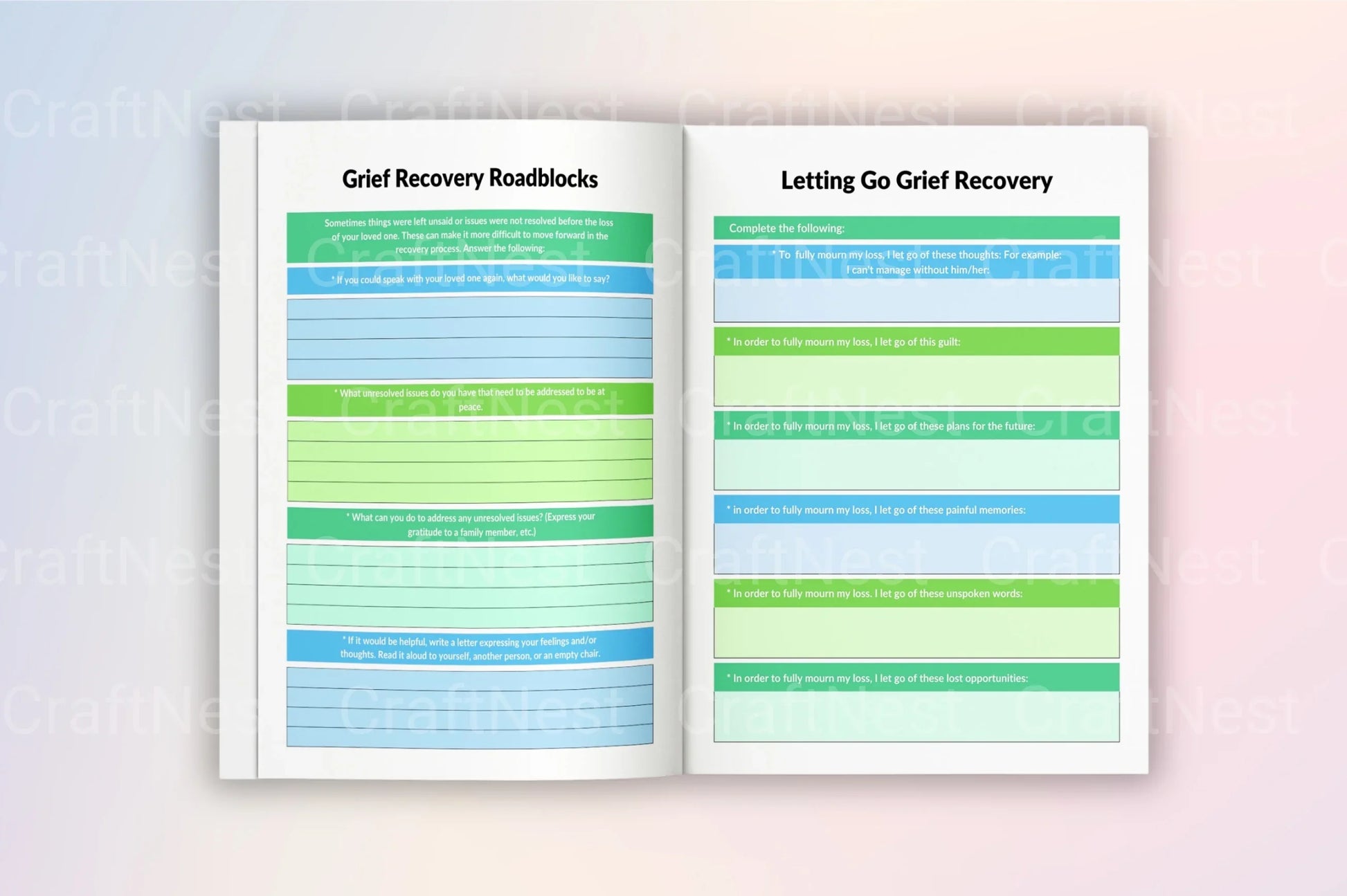Grief Therapy Guide - CraftNest - Digital Crafting and Art