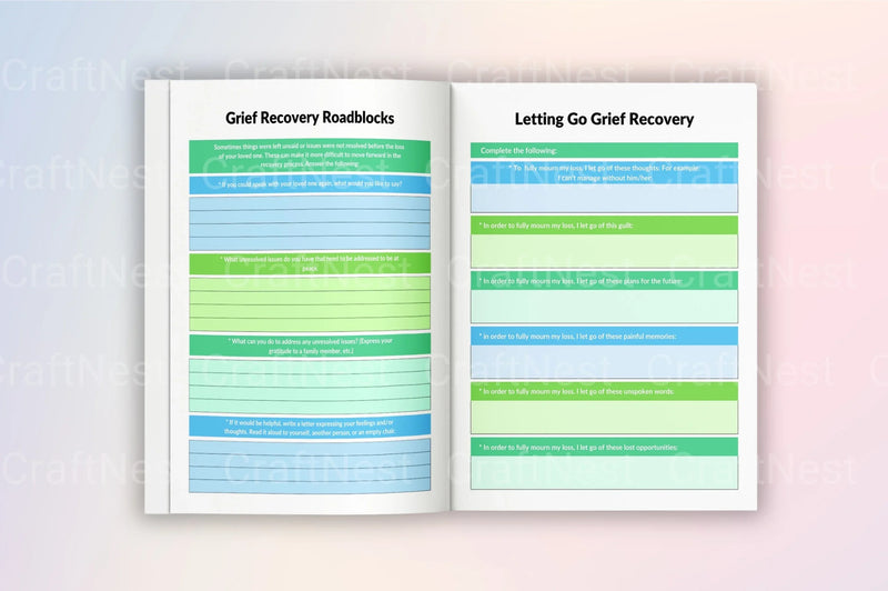 Grief Therapy Guide - CraftNest - Digital Crafting and Art
