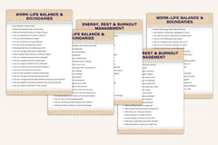 Effective Time Management Prompt Book - CraftNest - Digital Crafting and Art