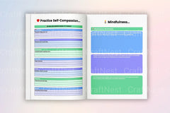 Mental Burnout Recovery Workbook - CraftNest - Digital Crafting and Art
