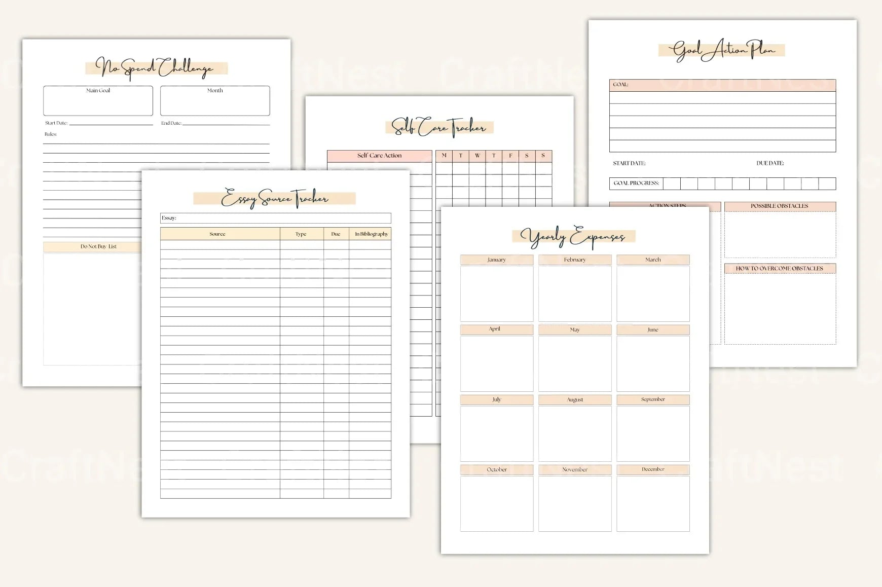 Intentional Life Strategy Guide - CraftNest - Digital Crafting and Art