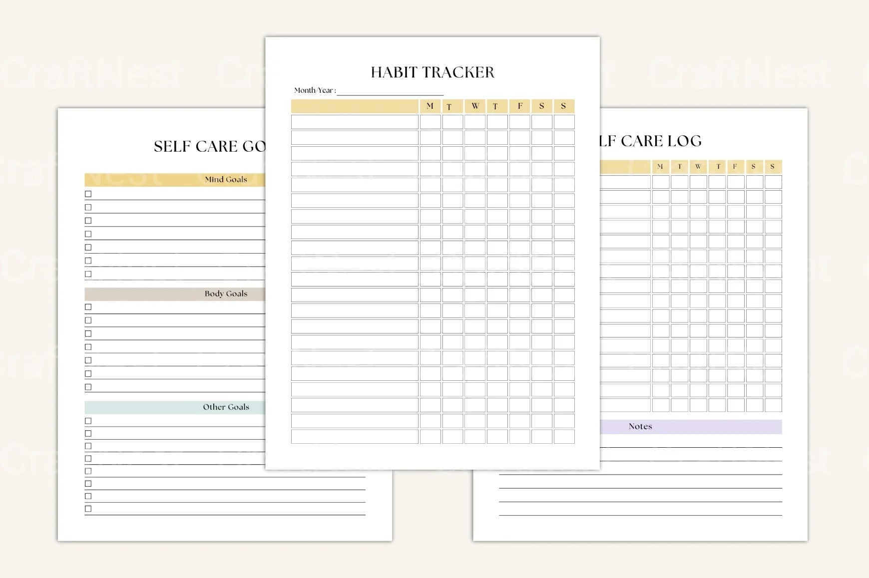 Life Goals Vision Board Workbook - CraftNest - Digital Crafting and Art