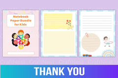 Colorful Kids' Notebook - CraftNest - Digital Crafting and Art
