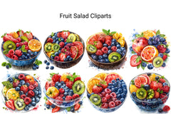 Fruit Salad Clipart - CraftNest - Digital Crafting and Art