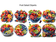 Fruit Salad Clipart - CraftNest - Digital Crafting and Art