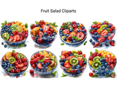 Fruit Salad Clipart - CraftNest - Digital Crafting and Art