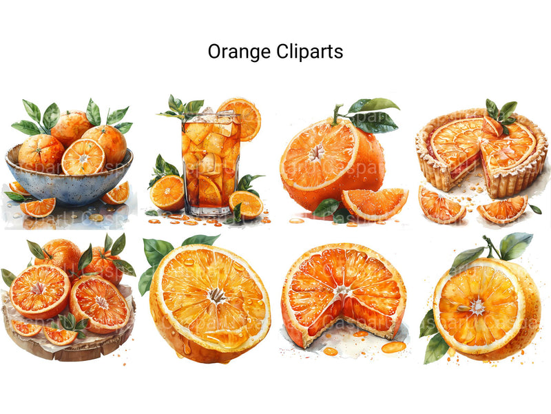 Orange Clipart - CraftNest - Digital Crafting and Art