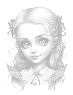 Little Witch Coloring Book - CraftNest - Digital Crafting and Art