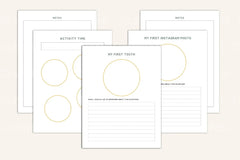 Baby Milestone Tracker - CraftNest - Digital Crafting and Art