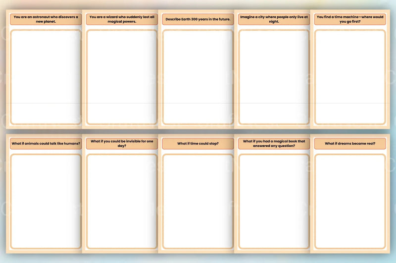 Creative Writing Prompts Book - CraftNest - Digital Crafting and Art