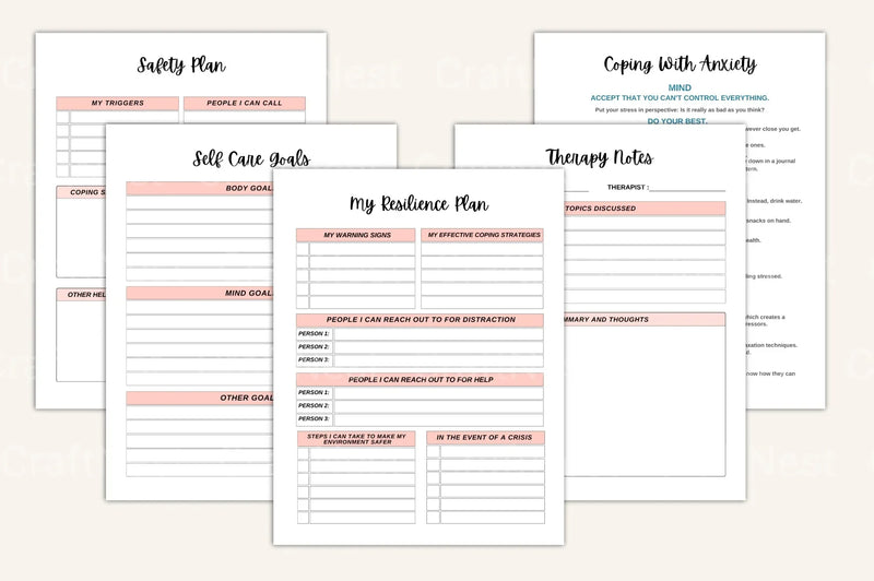 Emotional Wellness Recovery Guide - CraftNest - Digital Crafting and Art