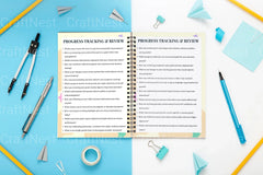 Goal Setting Prompts Book for Personal Growth - CraftNest - Digital Crafting and Art