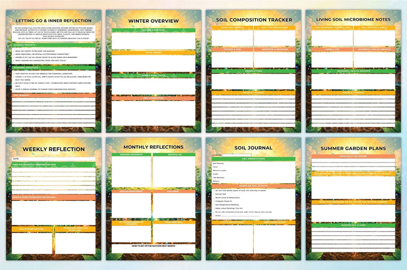 Cycles Soil Gardening Guide - CraftNest - Digital Crafting and Art