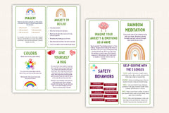 Anxiety Coping Skills Cards for Stress Relief - CraftNest - Digital Crafting and Art