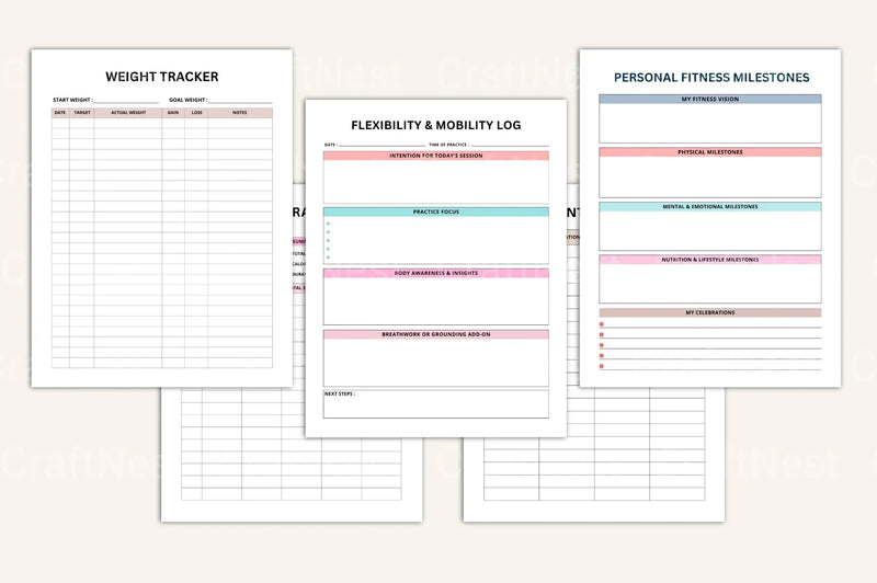 Ultimate Wellness Fitness Guide - CraftNest - Digital Crafting and Art