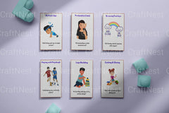 Coping Skills Flashcards for Kids - CraftNest - Digital Crafting and Art