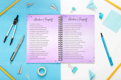 Affirmation Prompts Book for Positive Mindset - CraftNest - Digital Crafting and Art