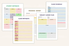 School Year Planner for Kids - CraftNest - Digital Crafting and Art