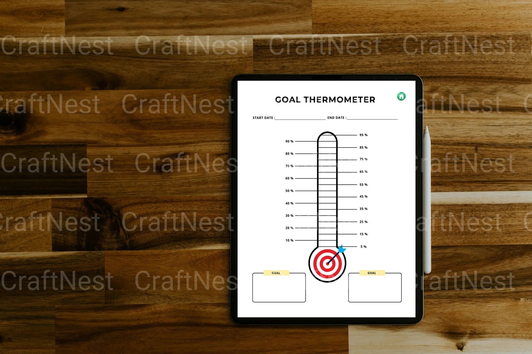 Goal Setting Motivation Workbook - CraftNest - Digital Crafting and Art