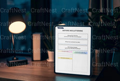 Ultimate Decluttering Organizer Guide - CraftNest - Digital Crafting and Art