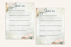 Daily Mindfulness Prompts for Enhanced Well-being - CraftNest - Digital Crafting and Art