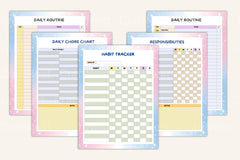 Kids Task Reward Charts for Motivation and Organization - CraftNest - Digital Crafting and Art
