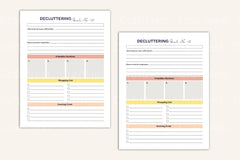 Decluttering Organizer Planner - CraftNest - Digital Crafting and Art