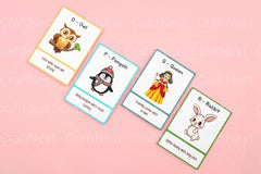 Alphabet Learning Flash Cards for Kids - CraftNest - Digital Crafting and Art