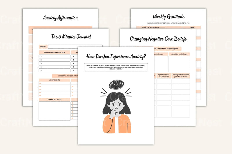 Burnout Recovery Workbook Guide - CraftNest - Digital Crafting and Art