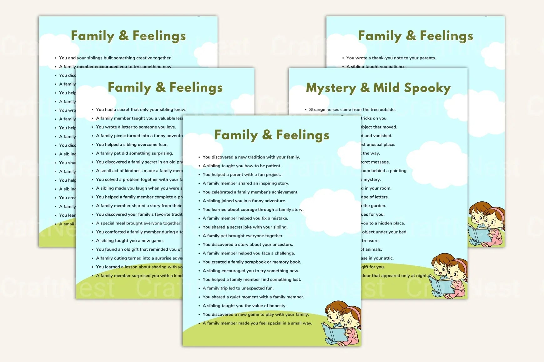 Kids Story Writing Prompts for Creative Inspiration - CraftNest - Digital Crafting and Art
