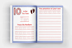ABC Letter and Number Tracing Workbook - CraftNest - Digital Crafting and Art