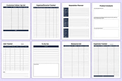 Small Business Planner 2023 - CraftNest - Digital Crafting and Art